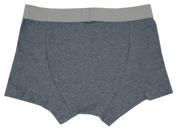 Organic Jersey Trunk in Navy Fine Stripe